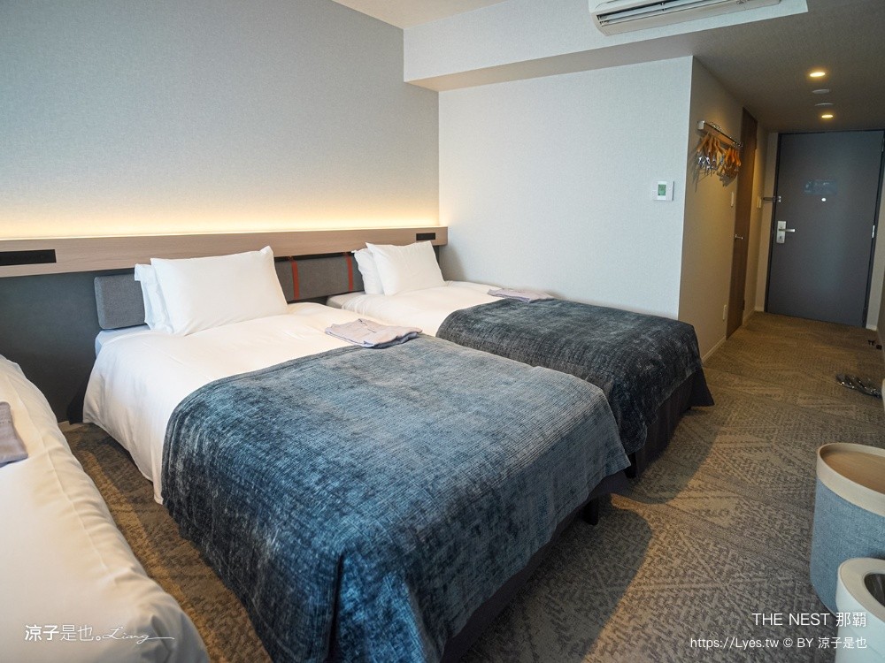 THE NEST 那覇 沖繩那霸住宿 沖繩住宿推薦 沖繩親子飯店 國際通住宿 HIGH FLOOR SUPERIOR TWIN 四人房房型