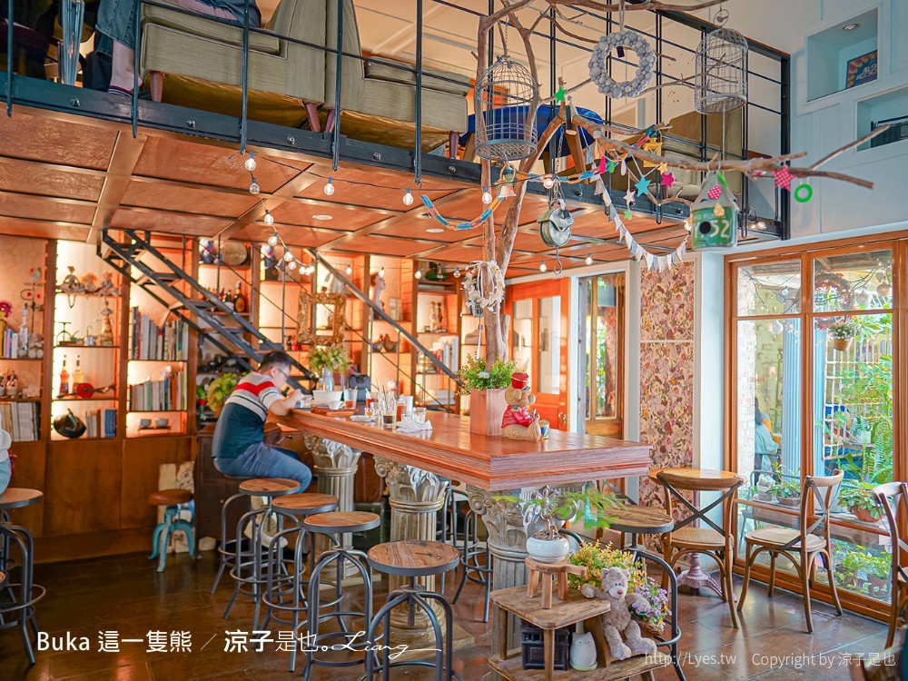 BUKA這一隻熊 菜單 台中早午餐 森林系花園餐廳 北屯景觀餐廳 咖啡館 日式雜貨 台中下午茶
