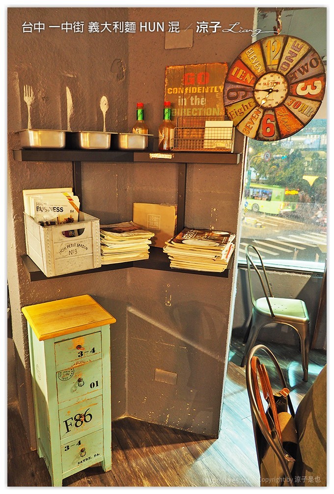 台中 一中街 義大利麵 HUN 混 - 涼子是也 blog