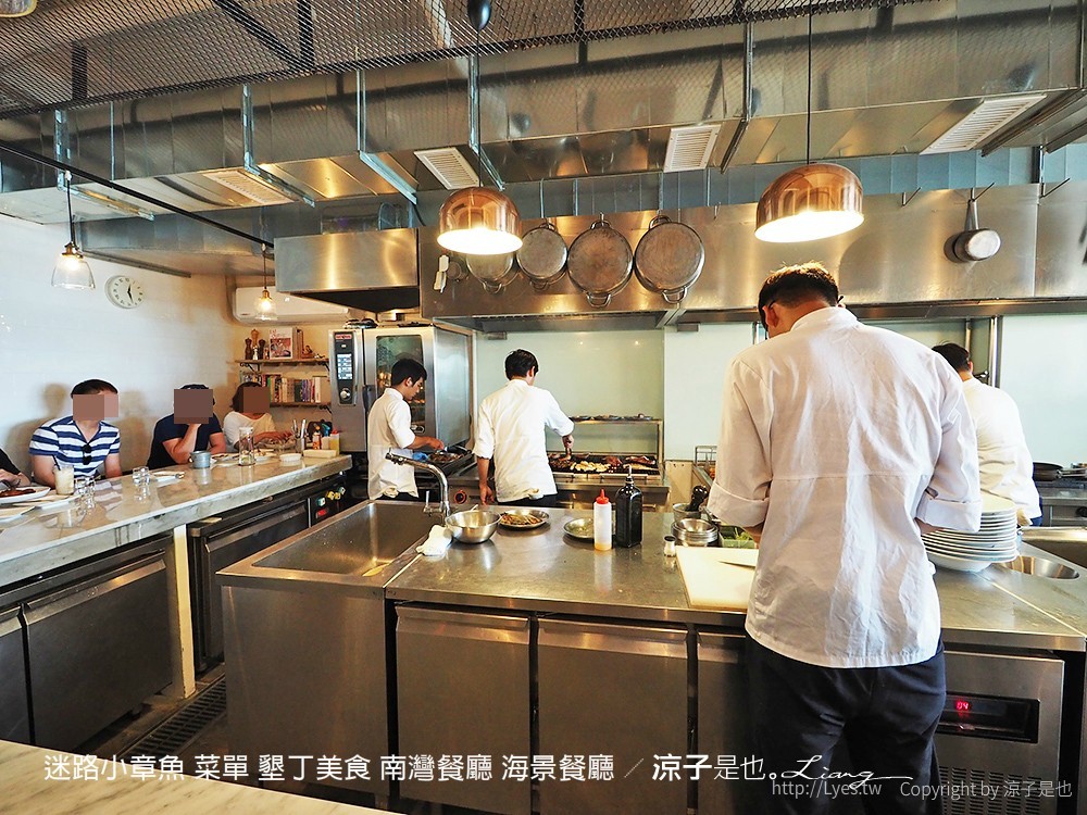迷路小章魚 菜單 墾丁美食 南灣餐廳 海景餐廳