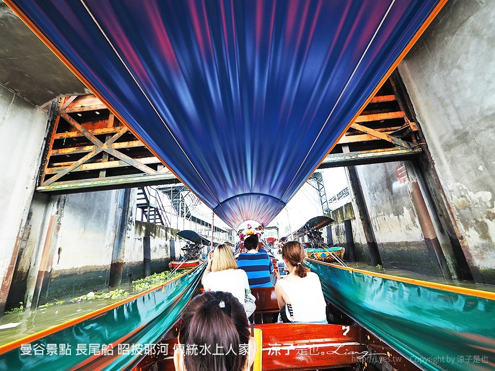 曼谷景點 長尾船 昭披耶河 傳統水上人家