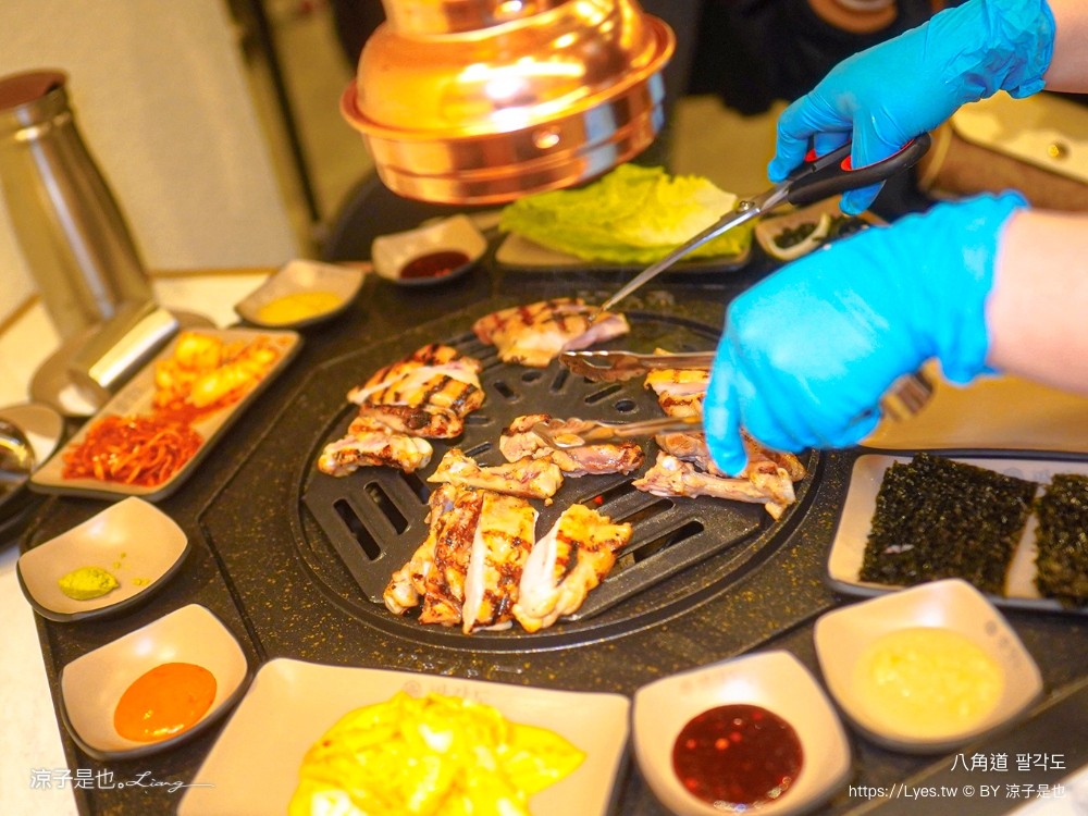 八角道 菜單 台中公益路餐廳 韓國 首爾釜山 連鎖烤雞店 開幕 韓式燒肉 韓式料理 韓式豆腐鍋 팔각도