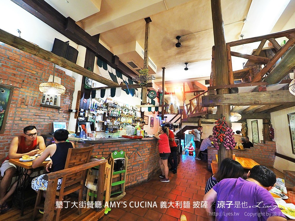 墾丁大街餐廳 AMY'S CUCINA 義大利麵 披薩