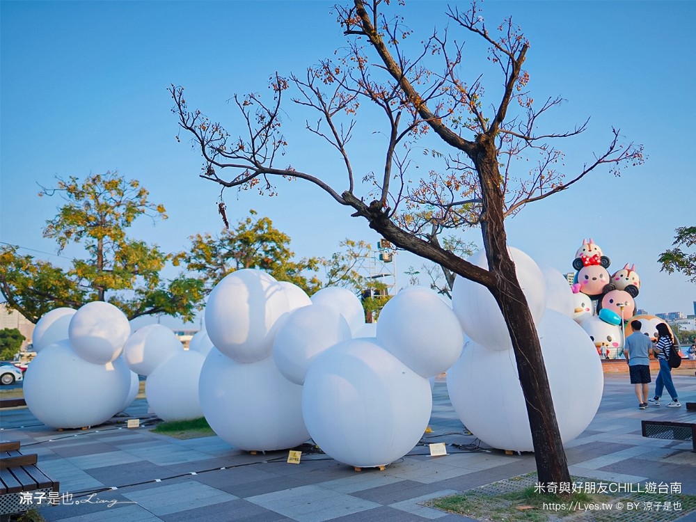 超巨大米奇米妮 台南安平景點 10公尺身高 米奇與好 迪士尼 親子 旅遊景點