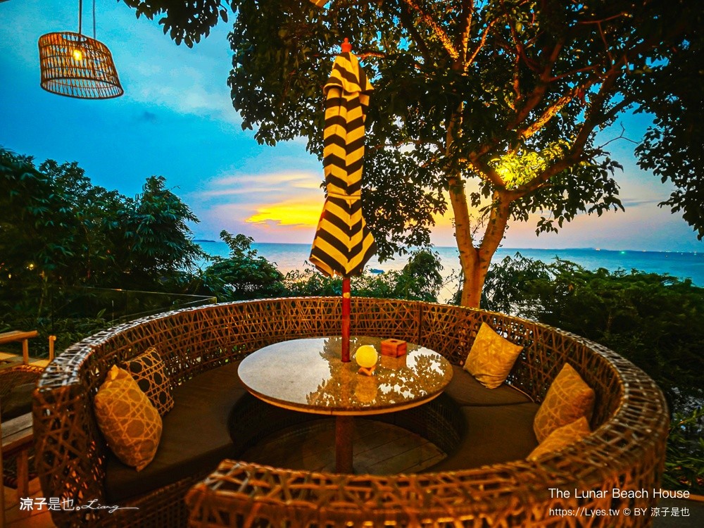 The Lunar Beach House 芭達雅海景餐廳 Pattaya 海景咖啡廳 芭達雅網美餐廳 泰國景觀餐廳