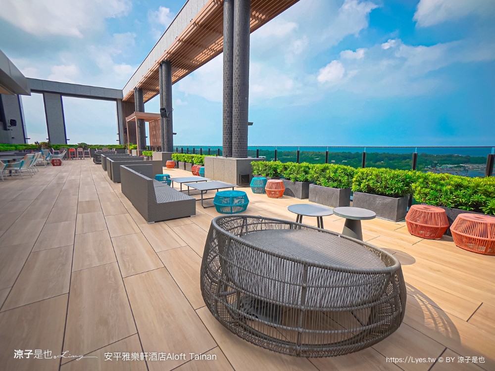 台南安平雅樂軒酒店 台南住宿 台南親子飯店推薦 房型 早餐 兒童遊戲室 健身房 高空酒吧 頂樓夜景 萬豪酒店 aloft tainan