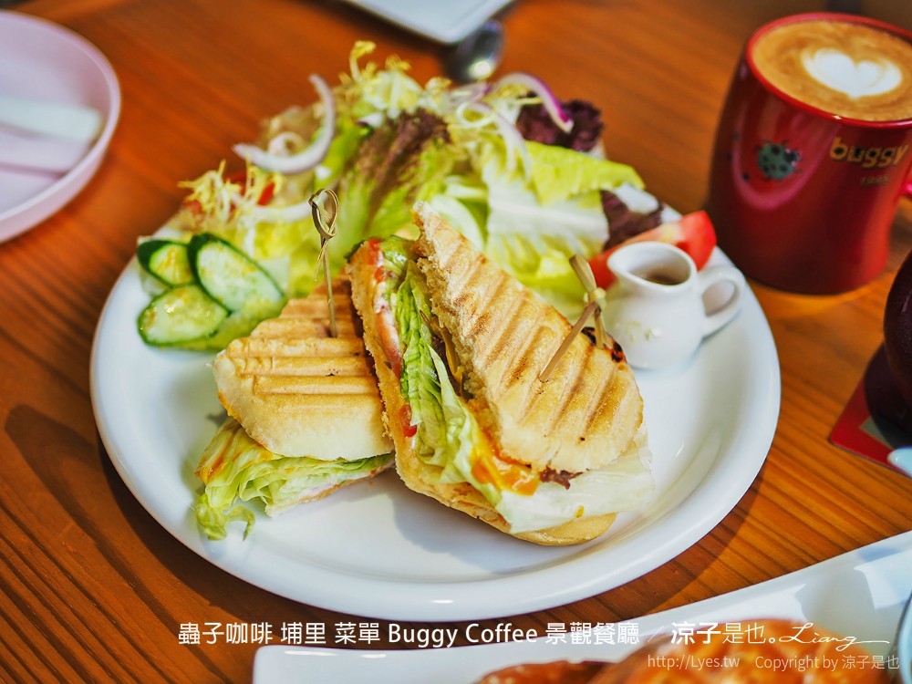 蟲子咖啡 埔里 菜單 buggy coffee 景觀餐廳