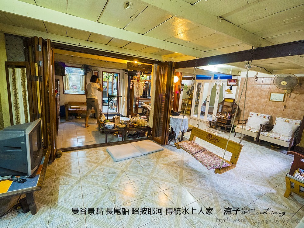 曼谷景點 長尾船 昭披耶河 傳統水上人家