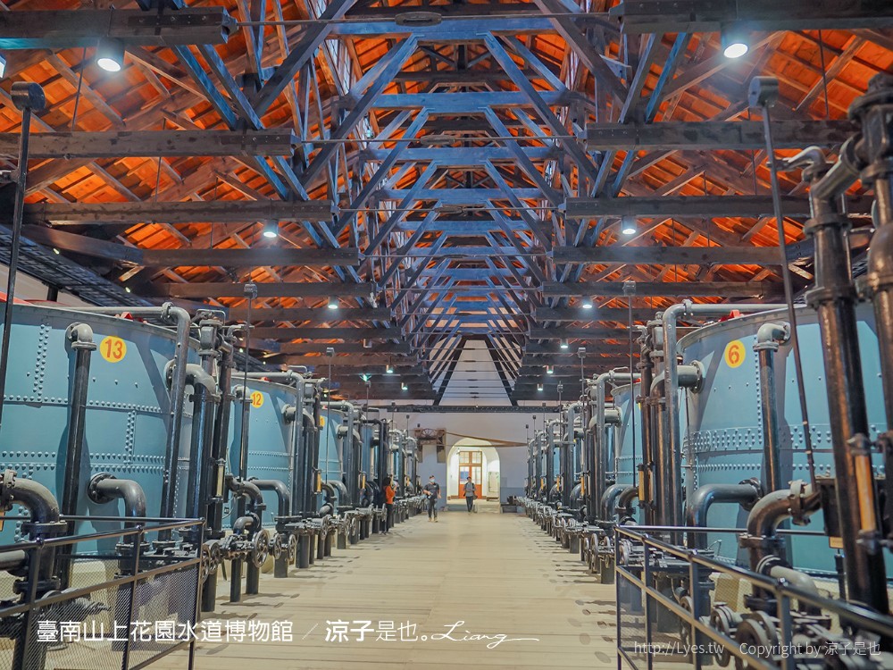 台南山上花園水道博物館 台南親子景點 門票 交通 戲水池 水道咖啡館 古堡