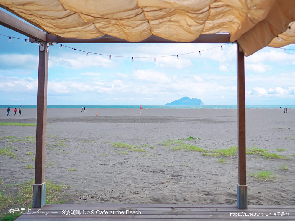 9號咖啡外澳館 溜滑梯 咖啡館 踏浪玩沙親子景點 龜山島咖啡