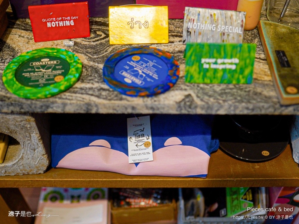 pieces cafe bed 泰國 曼谷 中國城 咖啡館推薦 泰國創意甜點 胸部麵 網美咖啡廳 曼谷住宿 bangkok café chinatown