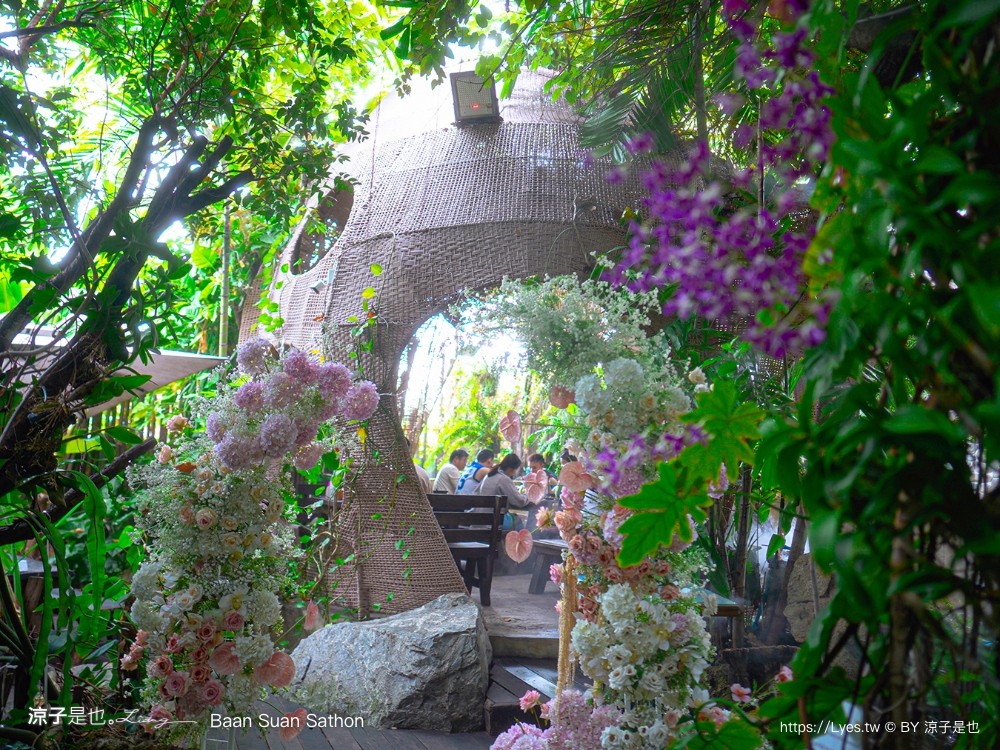 Baan Suan Sathon 泰國曼谷 森林系餐廳 推薦 泰式料理 網美風 交通 下午茶