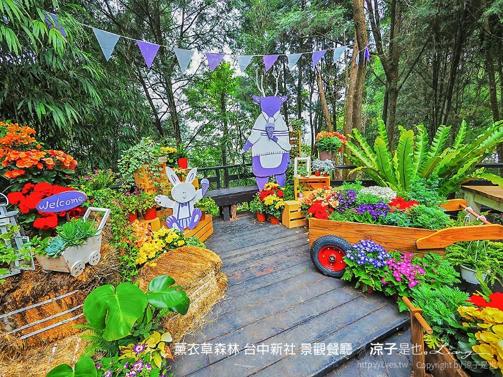 薰衣草森林 台中新社 景觀餐廳