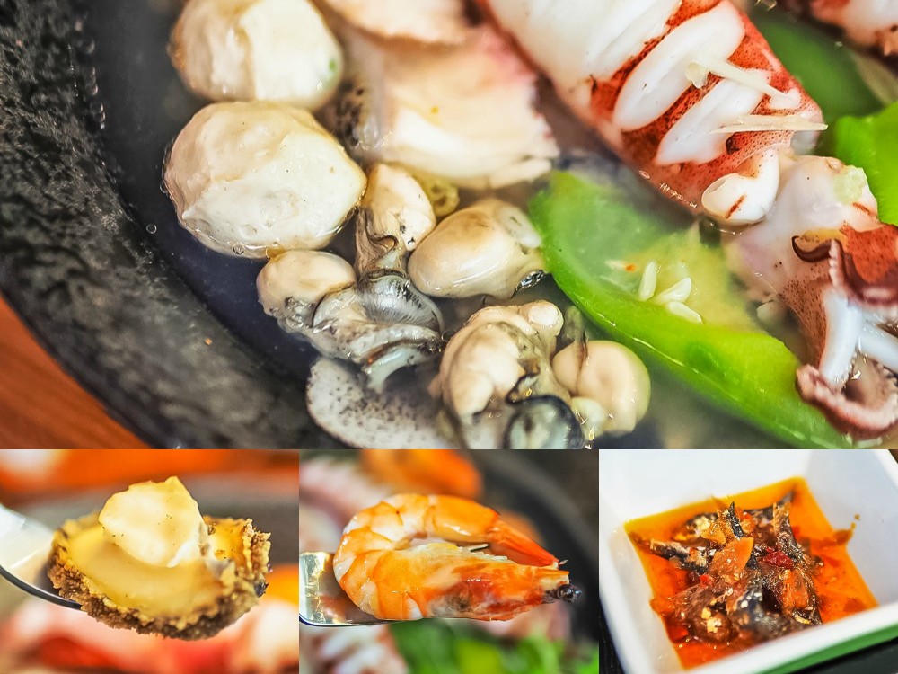 澎湖美食-藍洞(附菜單) 龍膽石斑豪華海鮮麵線澎派擱厚呷！還有在地風的XO醬干貝義大利麵 澎湖福朋喜來登酒店餐廳