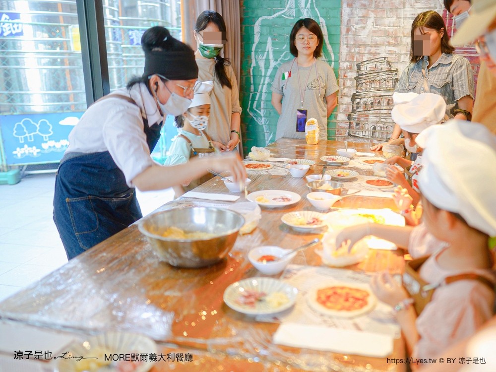 默爾義大利餐廳 菜單 台中西屯美食 jmall 美食餐廳 寶貝pizza小小主廚 台中親子餐廳 窯烤披薩 親子diy體驗 more