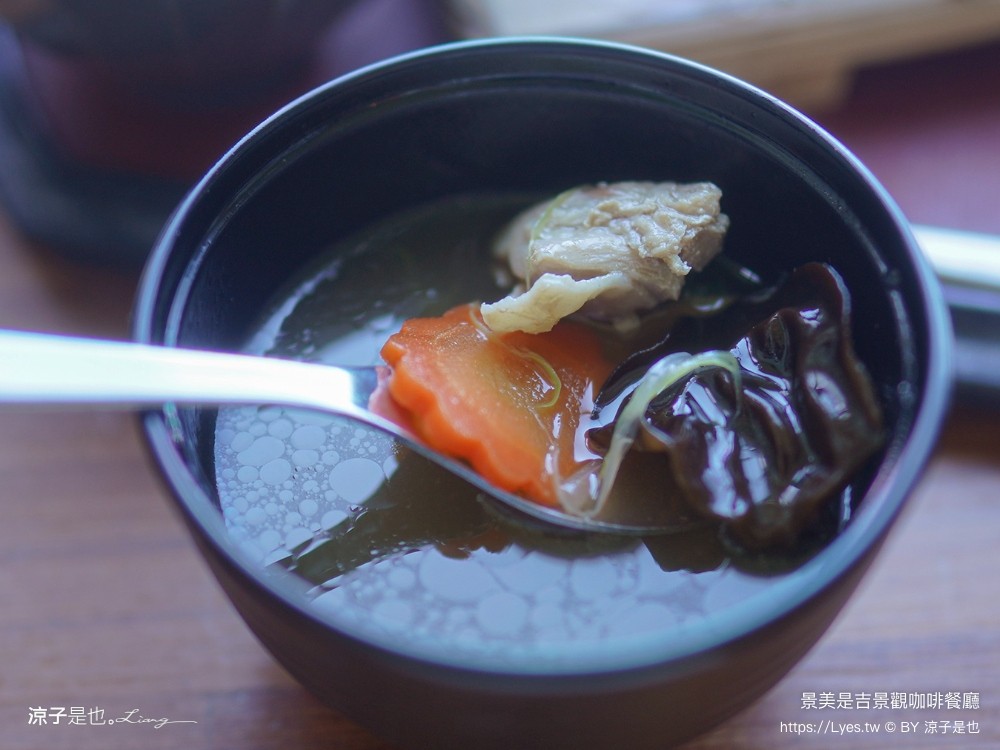 景美是吉 菜單 景觀咖啡餐廳 台南景點 愛心觀景台 和風套餐 楠西 山景咖啡 評論
