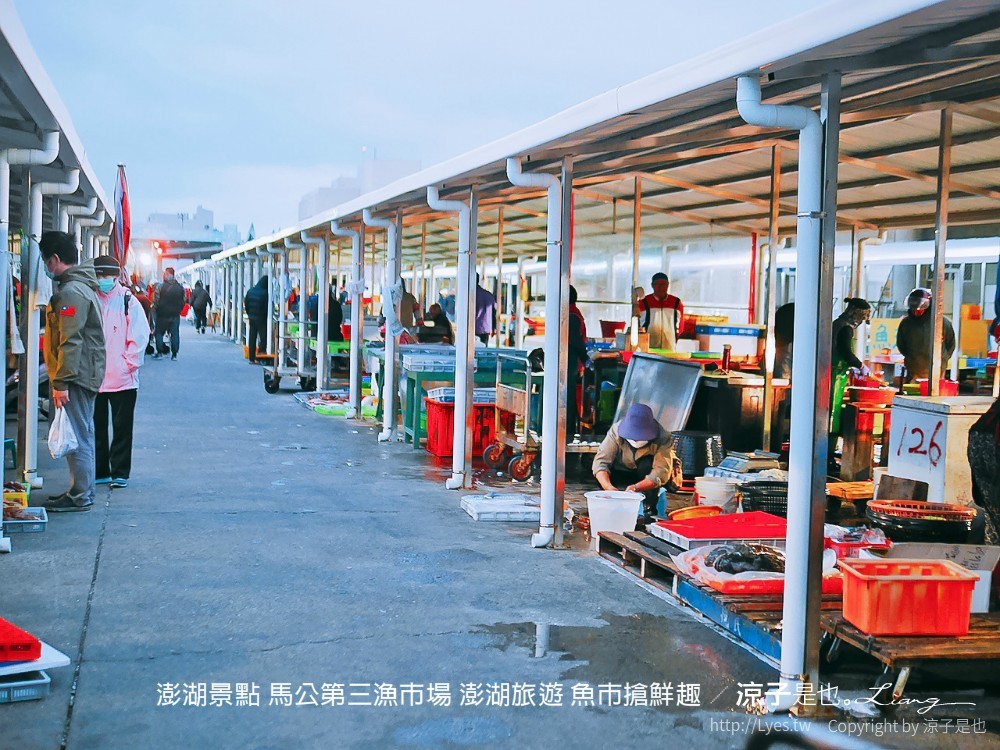 澎湖景點 馬公第三漁市場 澎湖旅遊 魚市搶鮮趣