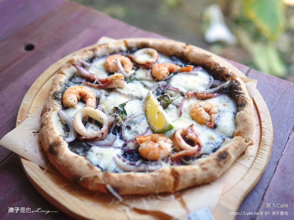 笑ㄟcafe 菜單 宜蘭海景 咖啡廳 pizza 宜蘭景觀餐廳 蘇澳 夜景