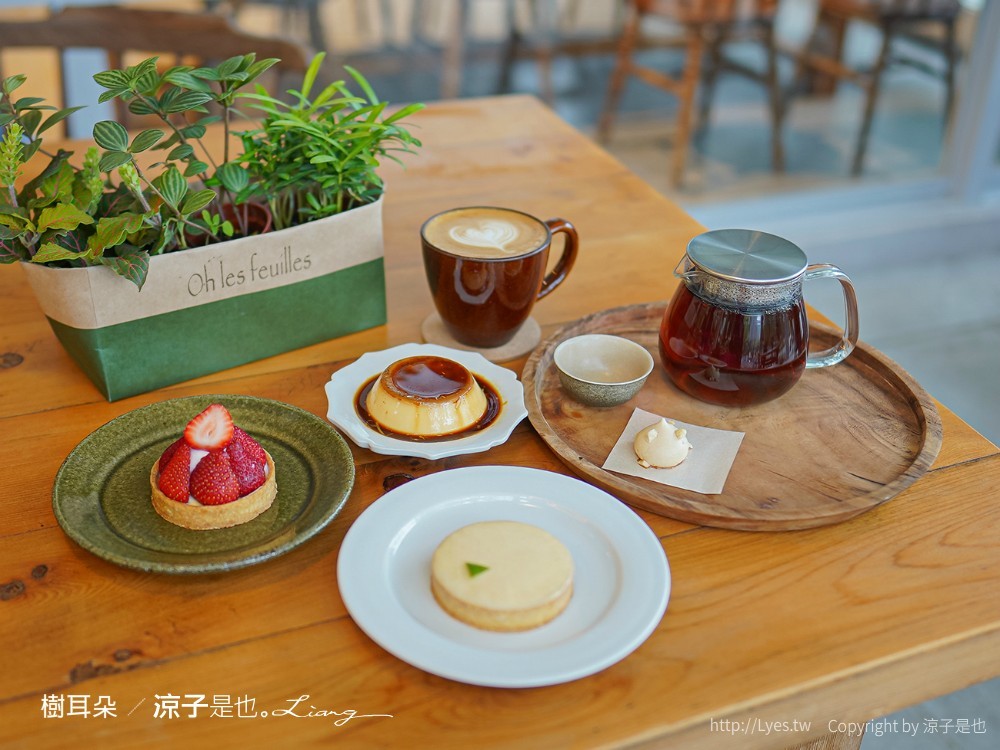 樹耳朵 菜單 台南關仔嶺 甜點咖啡館 景觀餐廳 白河 檸檬塔 假日限定 森林系