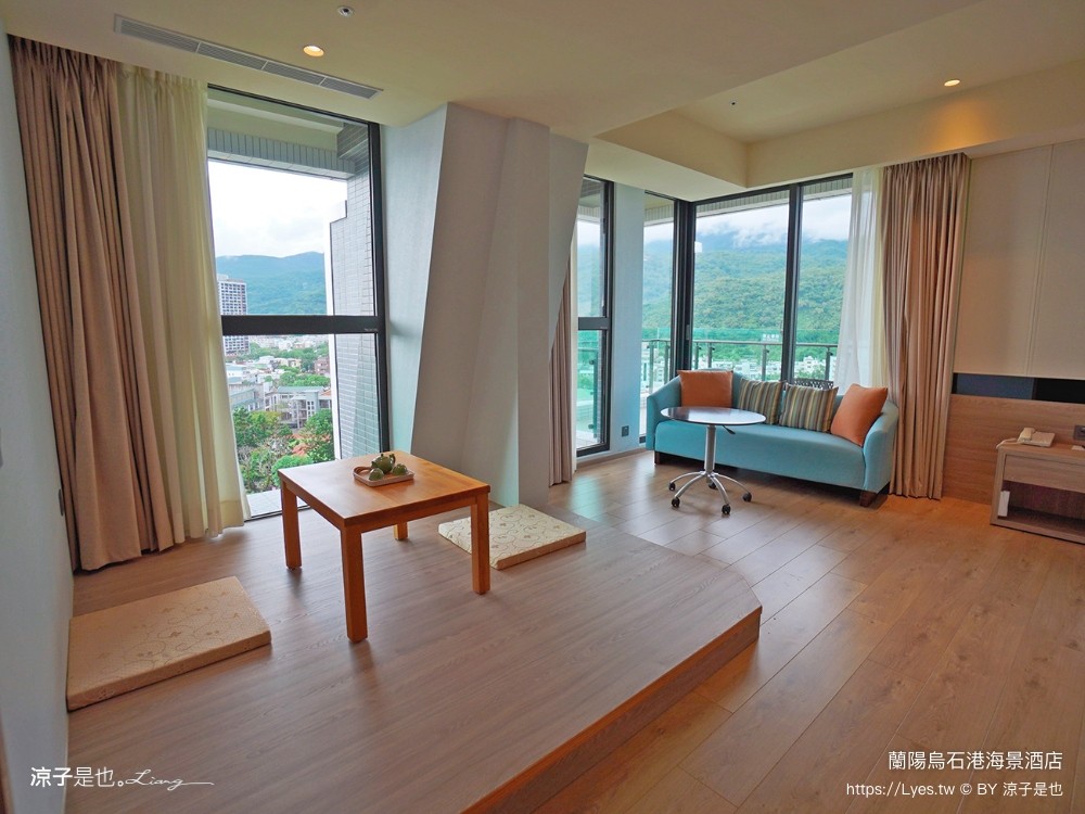 蘭陽烏石港海景酒店 宜蘭頭城住宿 宜蘭親子飯店 龜山島海景房型 童趣親子房 泳池電影院 一泊二食