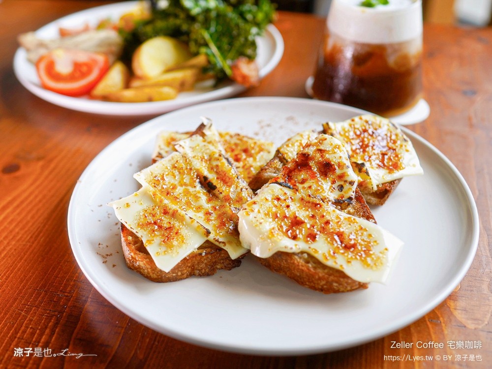 宅樂咖啡 zeller coffee 菜單 大墩旗艦店 台中早午餐 南屯咖啡館 插座 訂位 輕食飲品