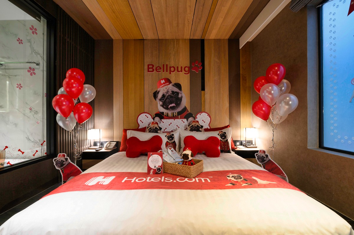Hotels.com x台北東旅 Bellpug主題房