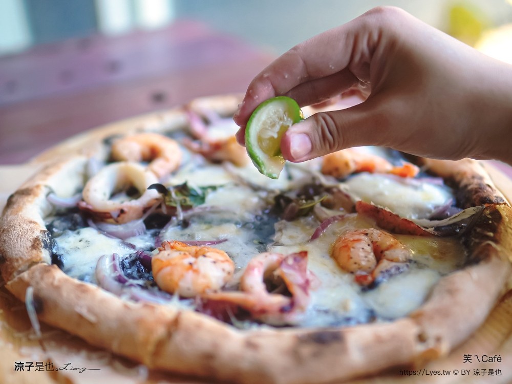 笑ㄟcafe 菜單 宜蘭海景 咖啡廳 pizza 宜蘭景觀餐廳 蘇澳 夜景