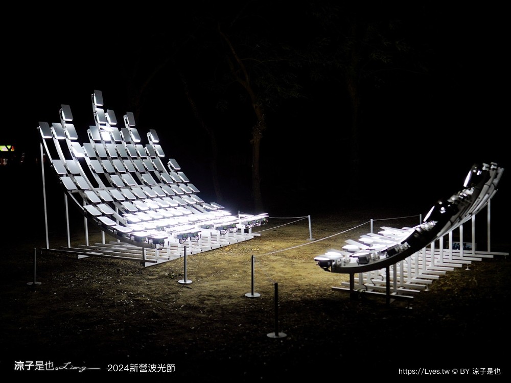 2024 新營波光節 台南 天鵝湖燈會 幾米藝術展 台南景點 新營景點 光影藝術燈會 交通