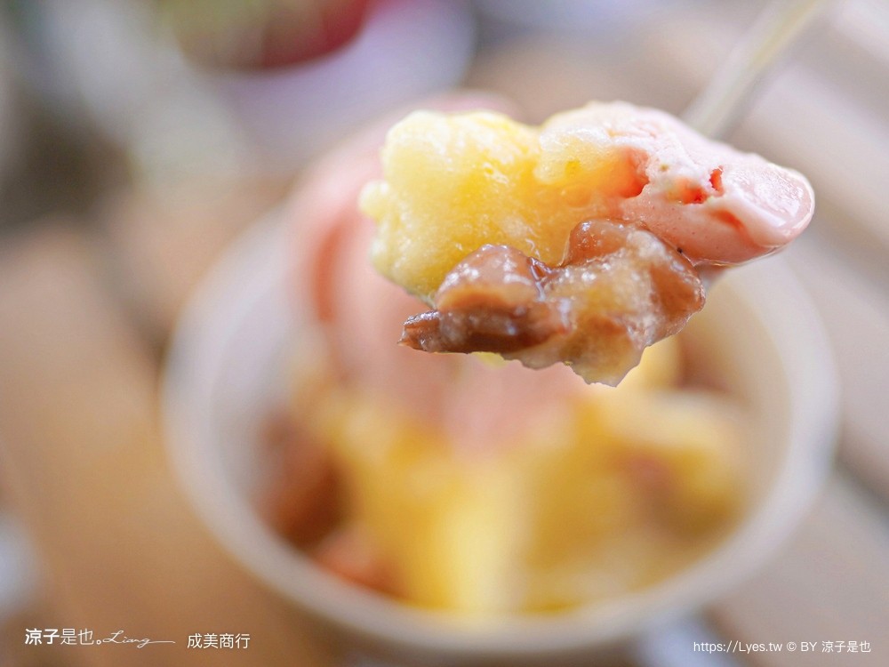 成美豐仁冰 菜單 一中街 孔廟 水果冰 豐仁冰創始店 台中手工冰淇淋 成美商行 飲料 冰沙 水餃 泡麵