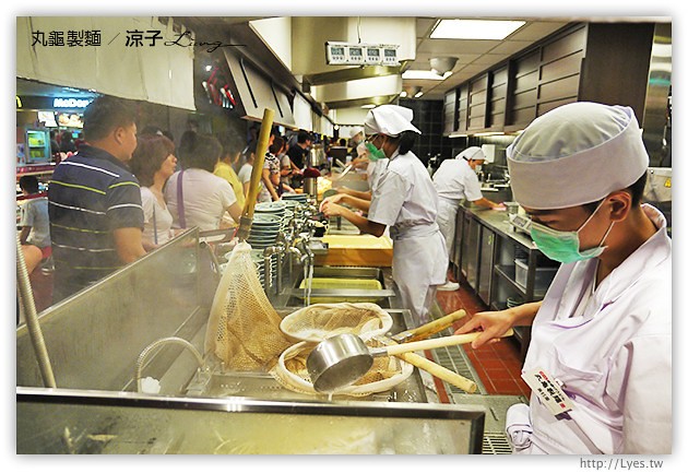 台中-丸龜製麵(新光三越)-雖然來自日本,但可能人多失誤,麵Q度小失望