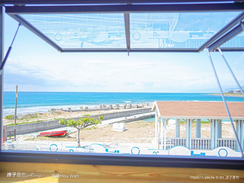 海景咖啡廳 墾丁海景餐廳推薦 日式茶點 烤飯團 日式糰子 hou wan