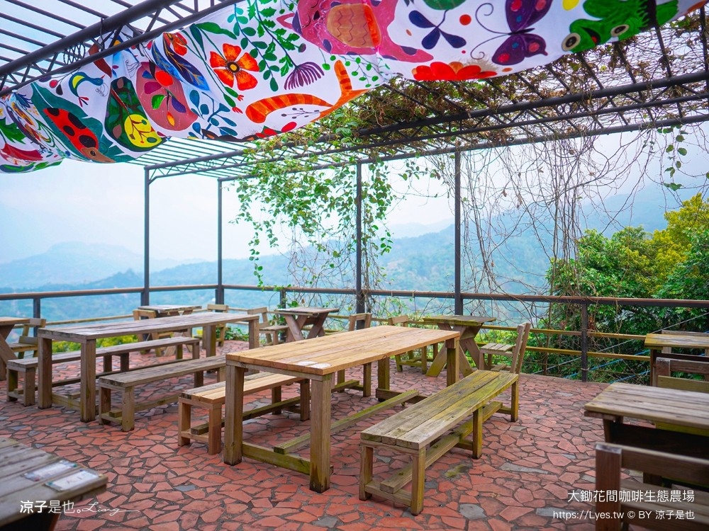 大鋤花間 咖啡生態農場 菜單 台南景點 台南東山175咖啡公路 咖啡館 景觀餐廳