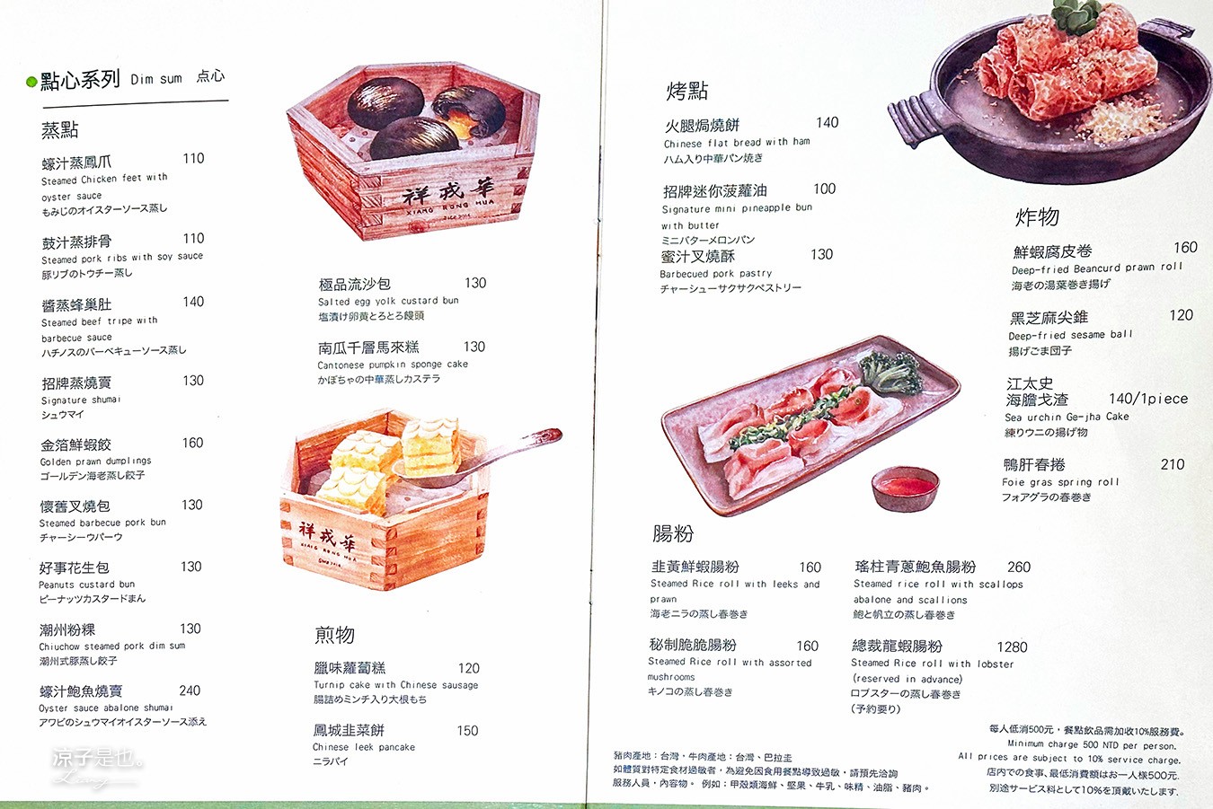 祥戎華茶餐室 菜單 台中西區美食 美術館餐廳 港式茶餐廳 文青港式料理