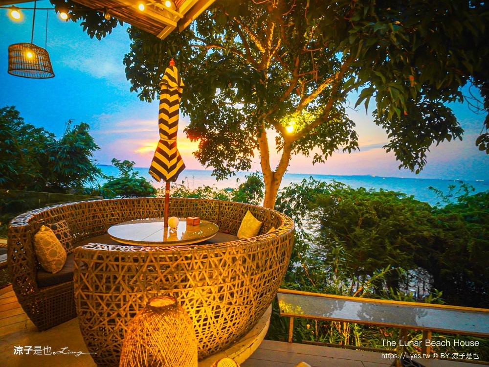 The Lunar Beach House 芭達雅海景餐廳 Pattaya 海景咖啡廳 芭達雅網美餐廳 泰國景觀餐廳