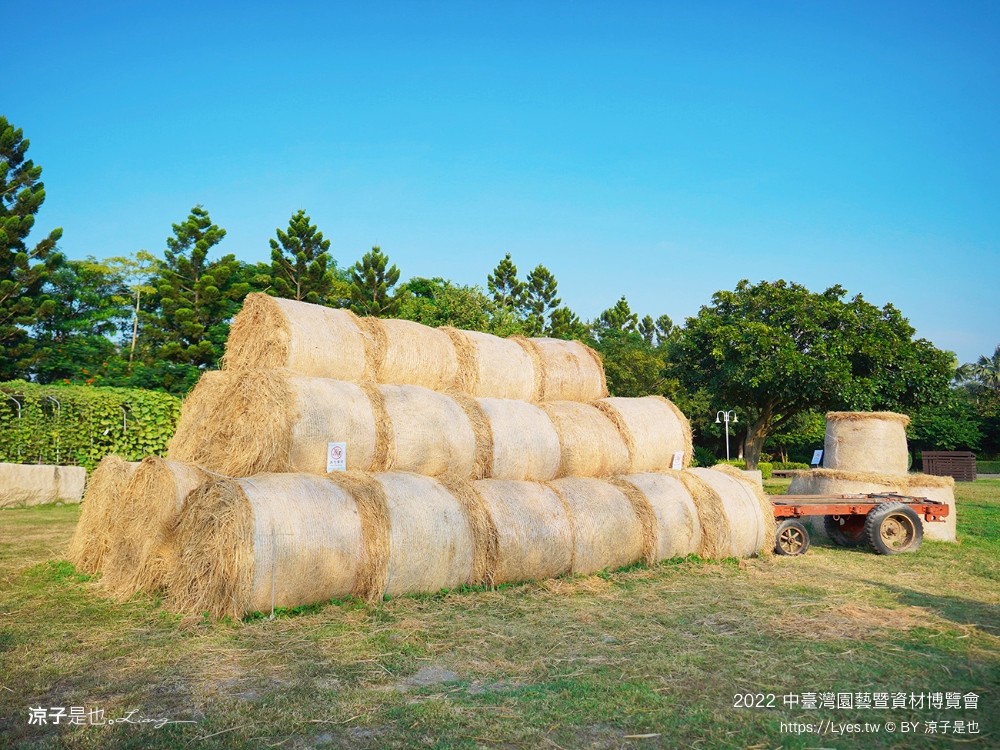 2022中臺灣 氣墊遊戲區 溜滑梯戲水池 農產品展售 美食小吃
