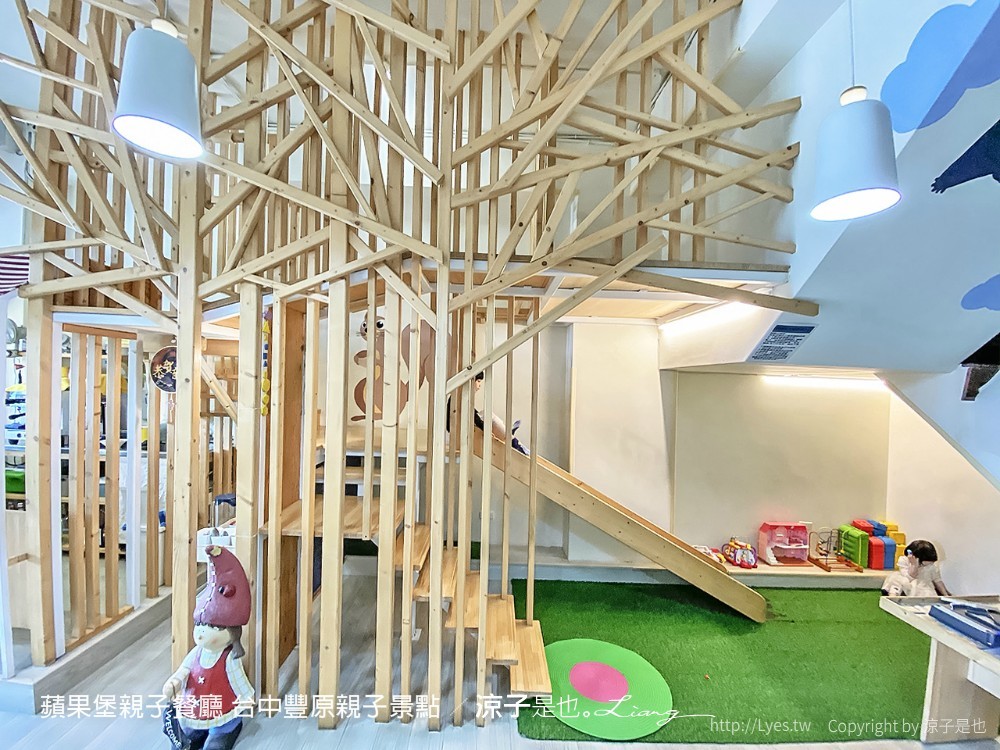 蘋果堡親子餐廳 台中豐原親子景點