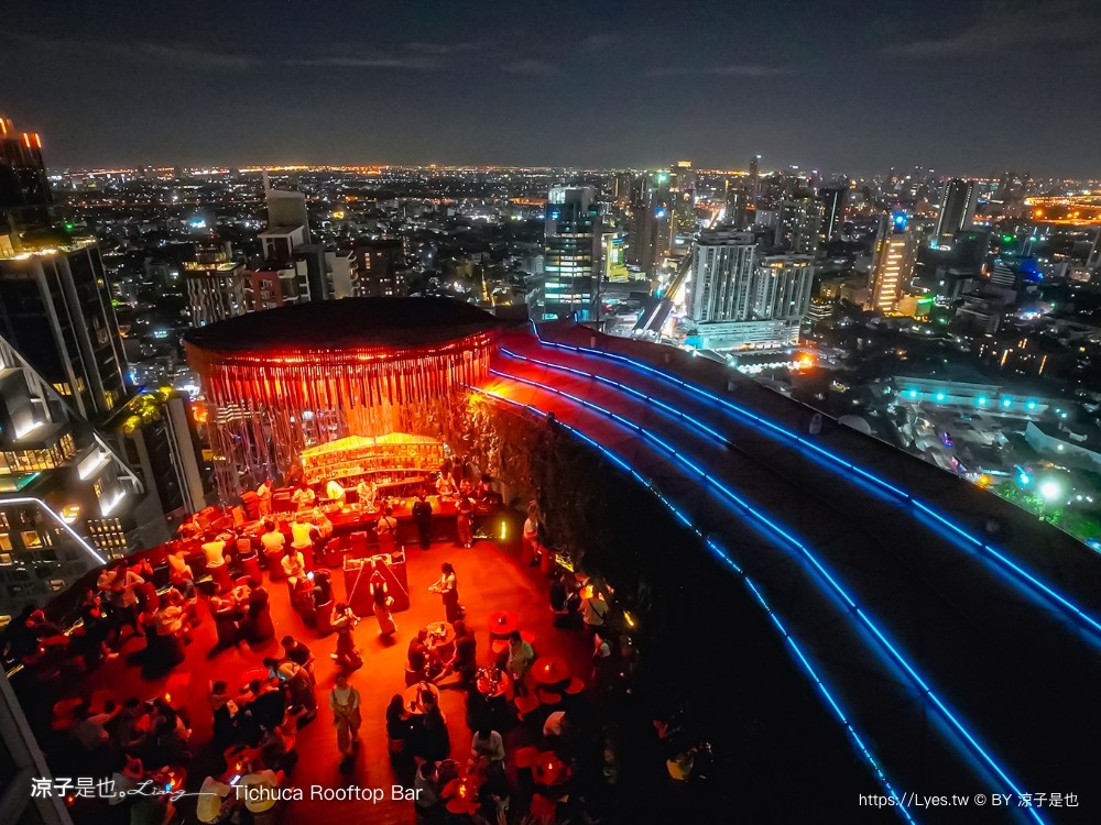 水母酒吧 水母酒吧 Tichuca Rooftop Bar 泰國曼谷 高空酒吧 推薦 網美 T-One大樓 景點 Thong Lor站 泰國曼谷 高空酒吧 推薦 網美 tone大樓 景點 thong lor站