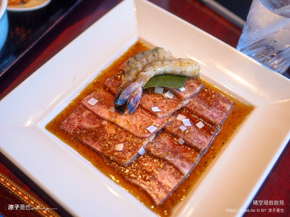 晴空塔敘敘苑 晴空塔餐廳 東京美食 午間套餐菜單 東京燒肉推薦 押上站美食