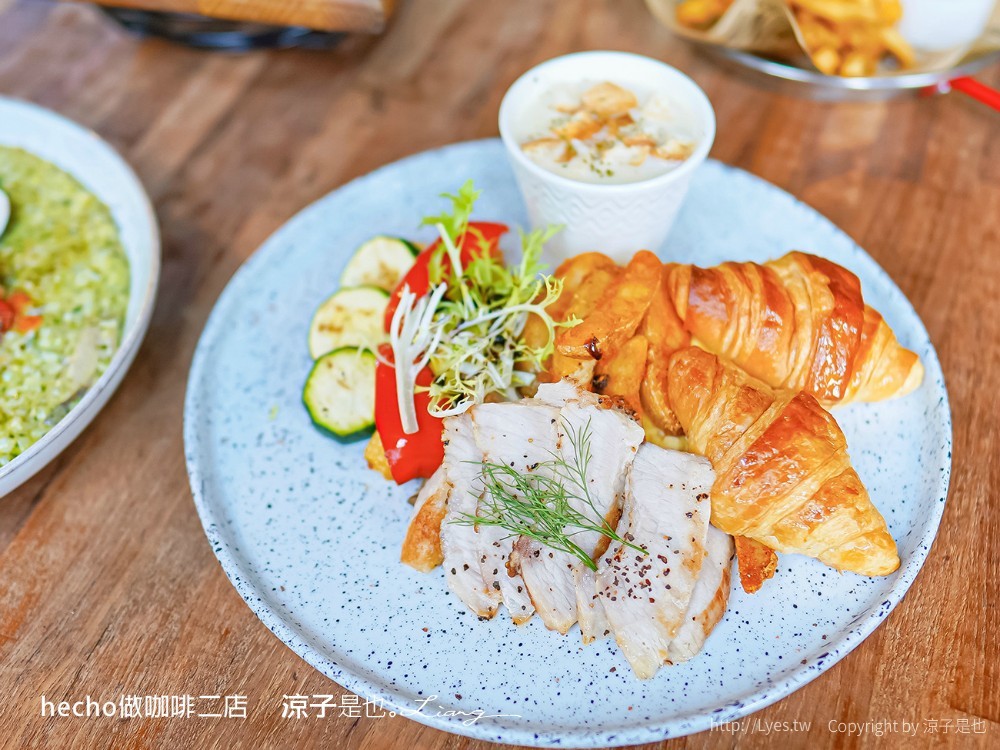 hecho做咖啡二店 菜單 台中西區美食 勤美草悟道早午餐 巷弄餐廳 Brunch & Bistro