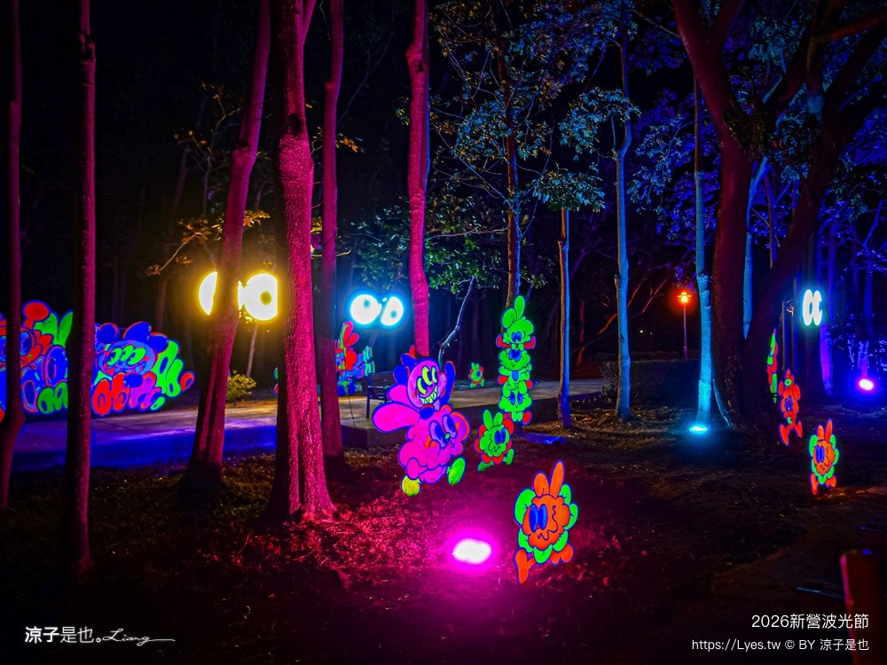  2026新營波光節 光之夢 台南夜拍景點 台南景點 台南燈節 台南親子景點 天鵝湖公園 新營夜景 新營景點 新營波光節 新營燈會