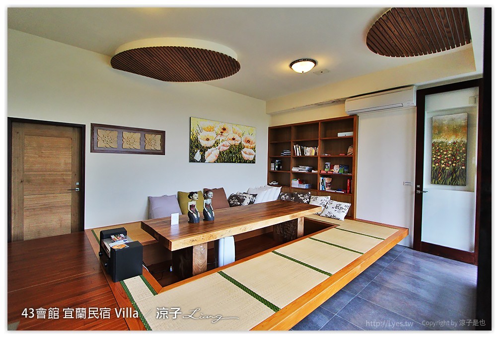 宜蘭-43會館 彷彿置身峇里島Villa中的宜蘭43會館(環境與房型篇)