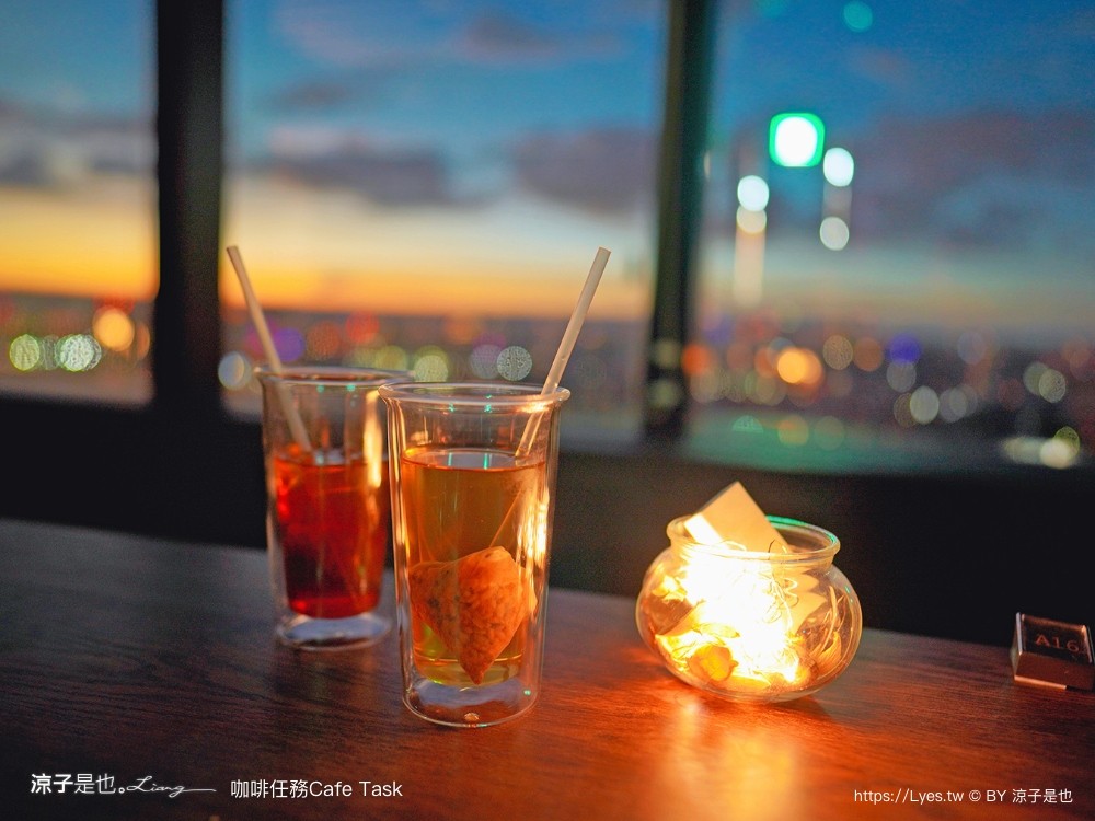 咖啡任務 菜單 CAFETASK 台中南區 台中夜景餐廳 高樓咖啡館 全新景觀沙發區 高空咖啡景觀餐廳