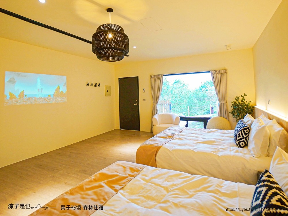 葉子祕境 南投埔里民宿 森林住宿 豪華懶人 netflix disney 日月潭 早餐 晚餐