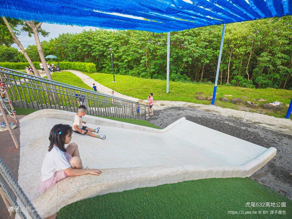 虎尾632高地公園 雲林親子景點 雲林玩水景點 虎尾景點 親水公園 免門票親子景點