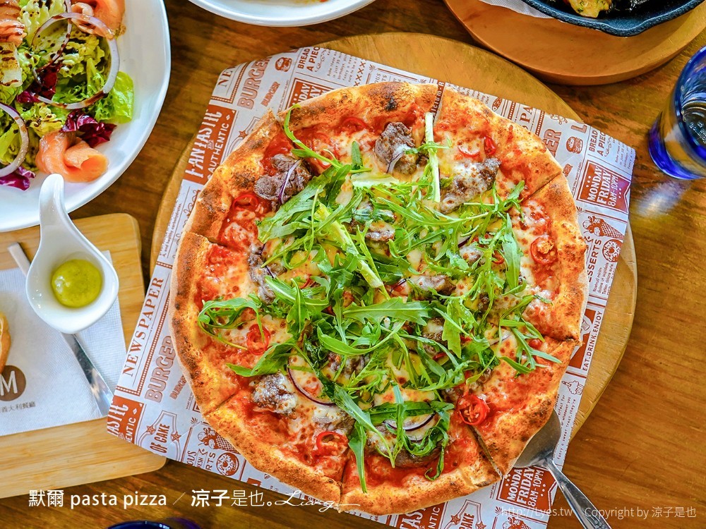 默爾義大利餐廳 台中北屯美食 窯烤披薩 義大利麵 菜單 pasta pizza