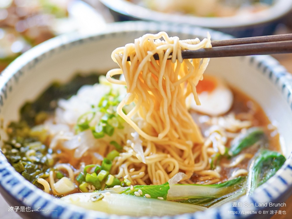 晝島 菜單 台中北屯美食 新開幕 早午餐餐廳推薦 牛肉麵早餐 三明治 sun land brunch