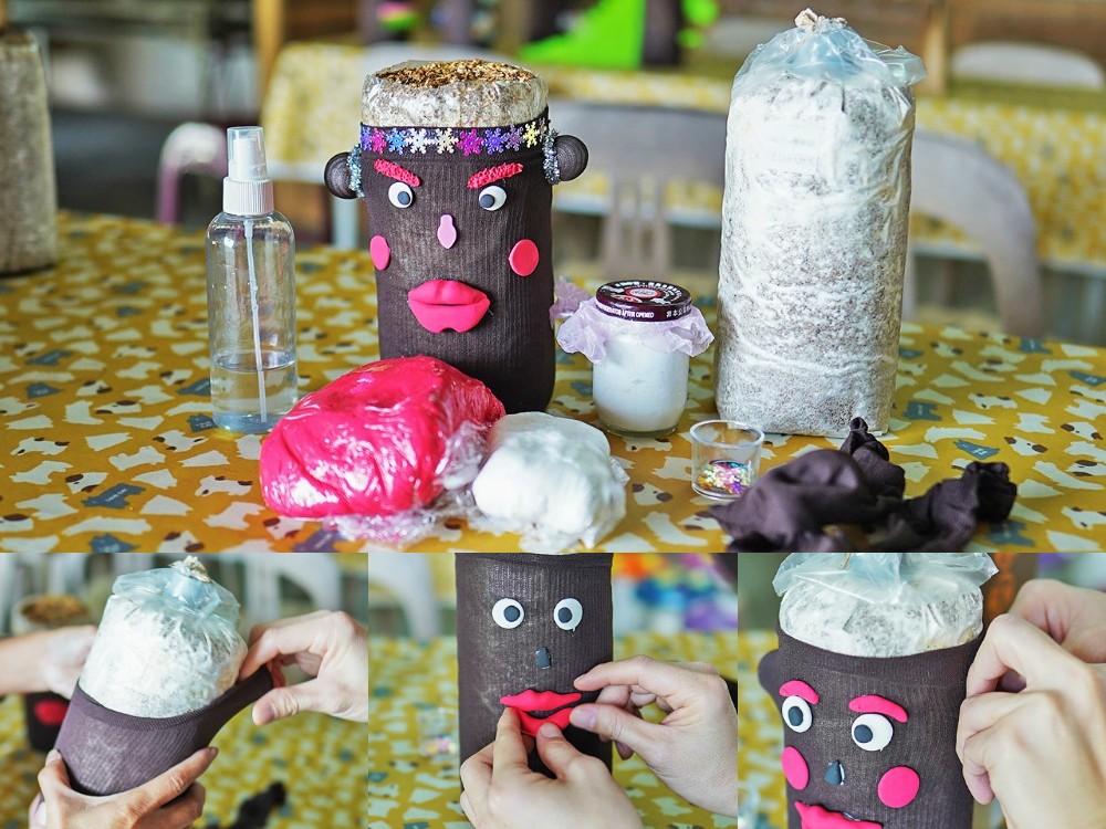 台中新社景點-布拉姆田莊 親子體驗活動 採枇杷、爆米花 DIY 、槌染、香菇娃娃體驗