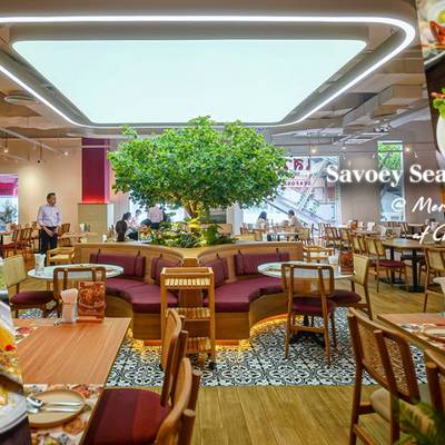 【曼谷美食】Savoey Seafood Co.@ Mercury Ville Childlom 現流海鮮+炭火廚房 全新改裝！四面佛旁必吃泰式海鮮餐廳
