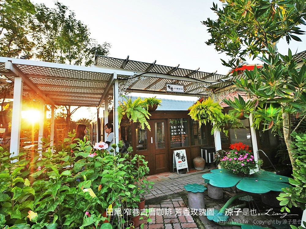 田尾 窄巷古厝咖啡 芳香玫瑰園