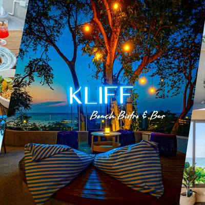 【芭達雅餐廳】Kliff Beach︱Pratamnak Hill 絕美海景第一排 療癒系海景餐廳推薦